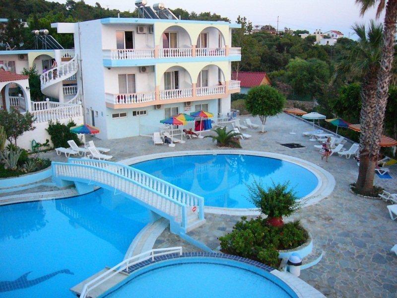 Pefkos Garden Hotel Pefki Exterior foto