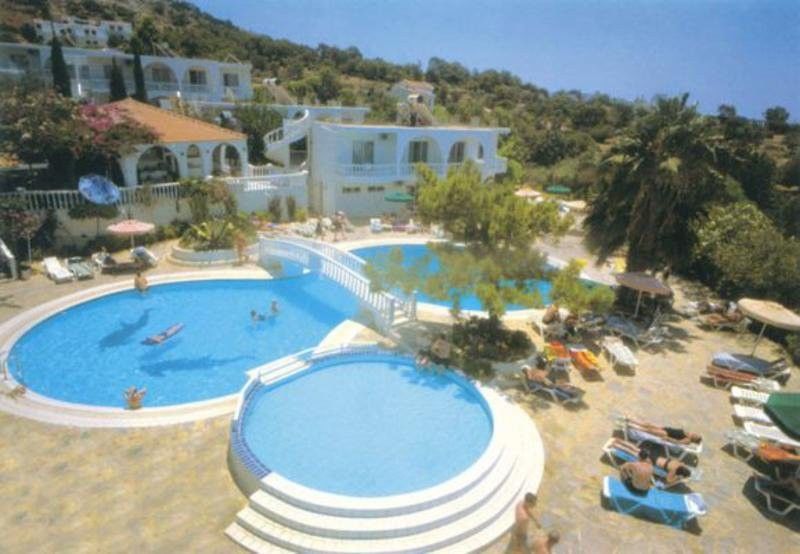 Pefkos Garden Hotel Pefki Exterior foto