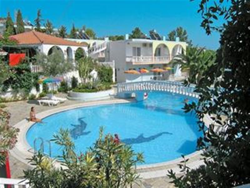 Pefkos Garden Hotel Pefki Exterior foto